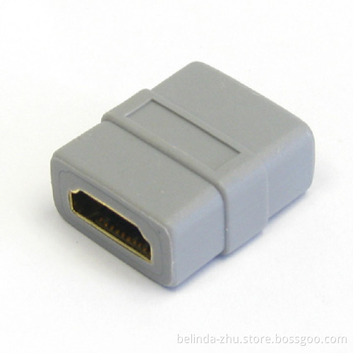 HDMI Female to HDMI Female Adapter Grey Color